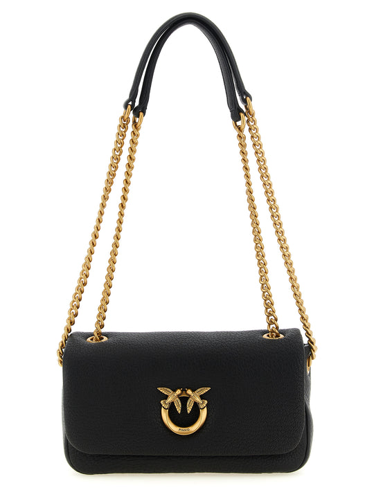 Love Birds Shoulder Bags Black