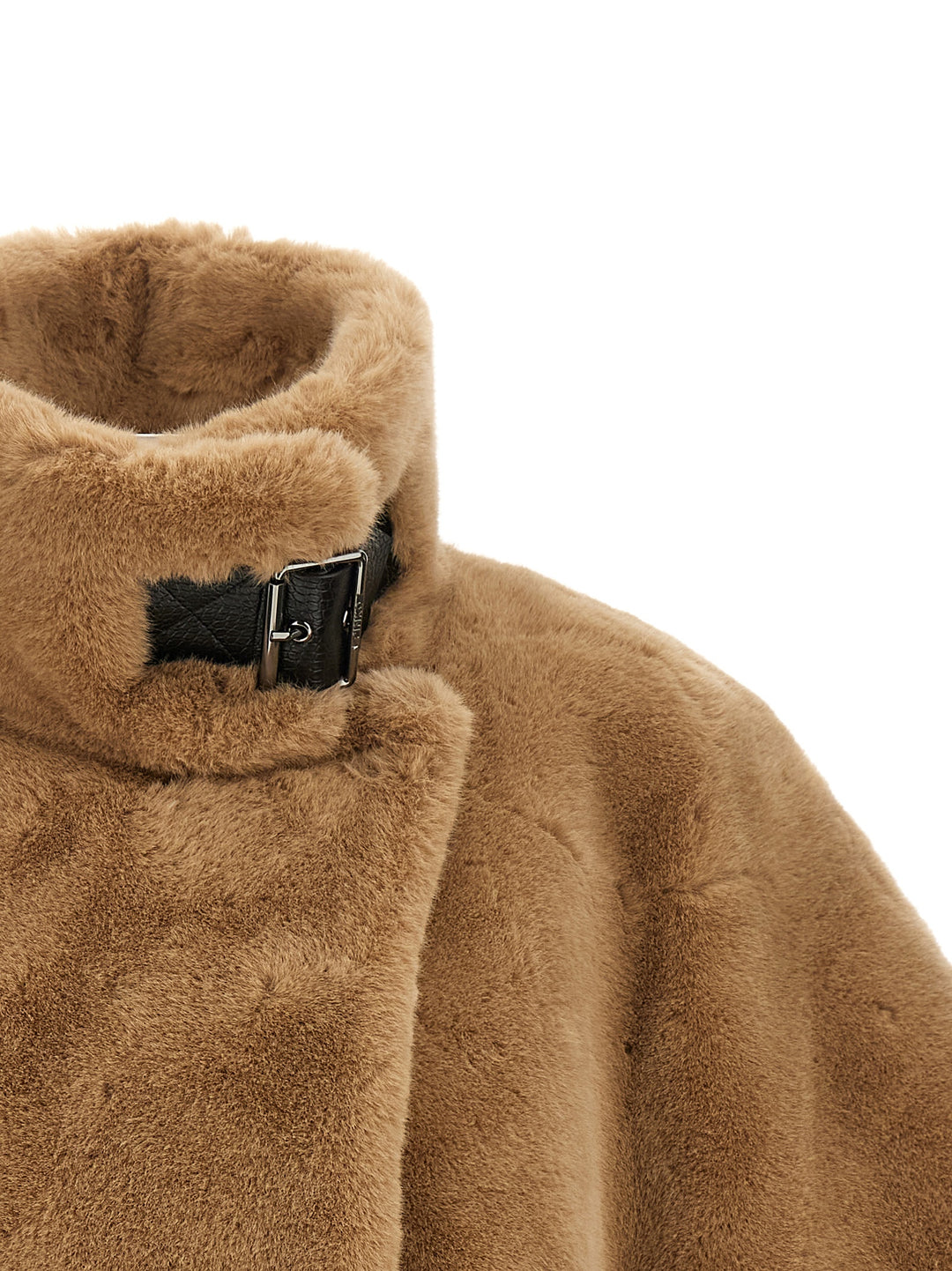 Pinko Cape Fur - Beige | 86482826914a09469e9212d3585e4f071402161a