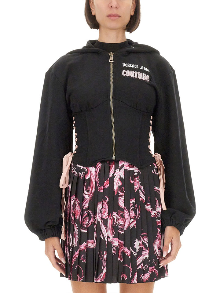 Versace Jeans Couture Sweatshirts - Black | Wanan Luxury