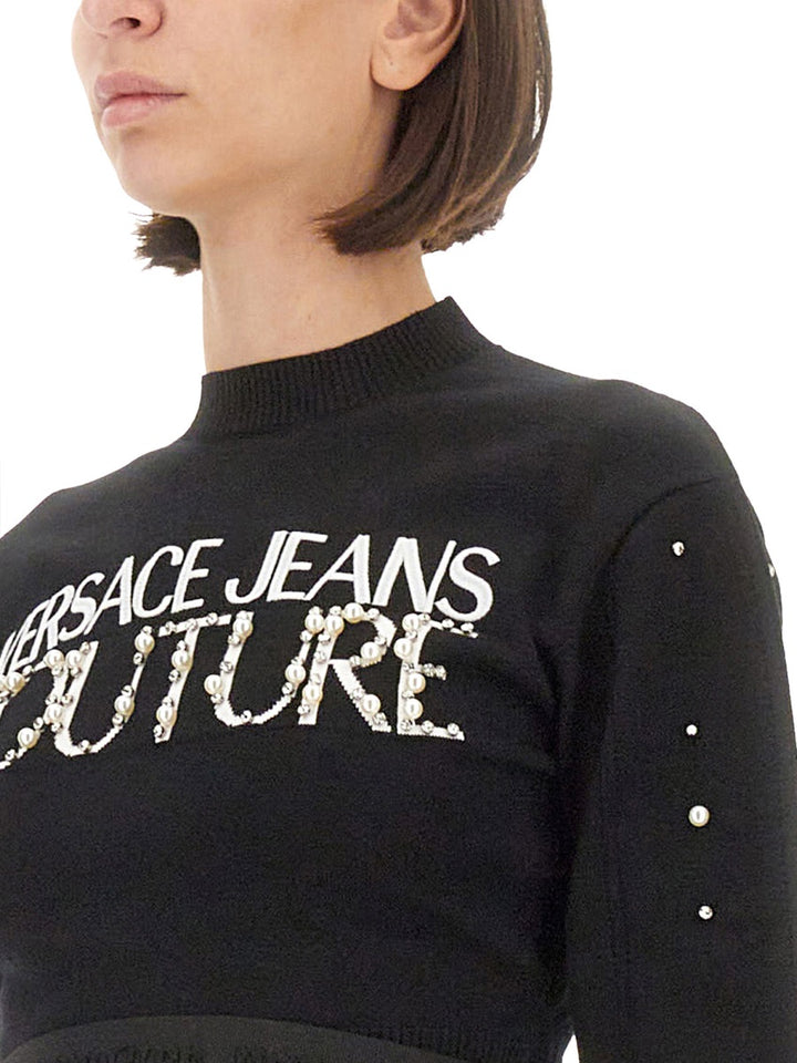 Versace Jeans Couture Sweaters - Black | Wanan Luxury