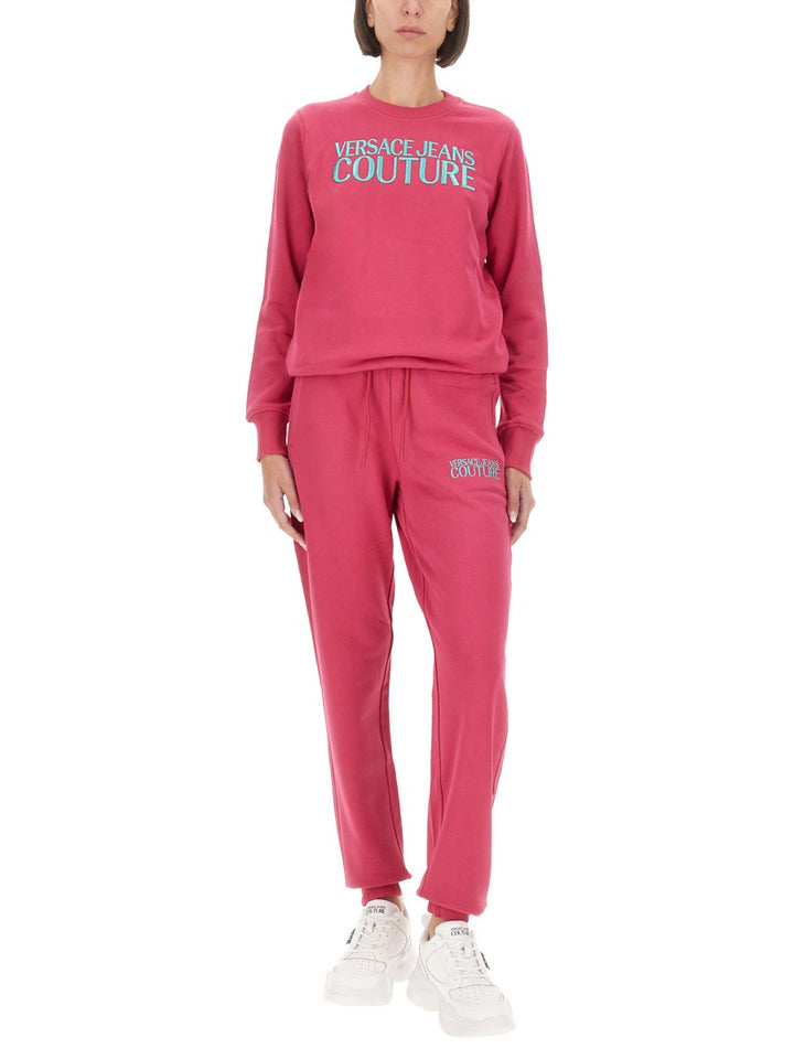 Versace Jeans Couture Sweatshirts - Fuchsia | Wanan Luxury