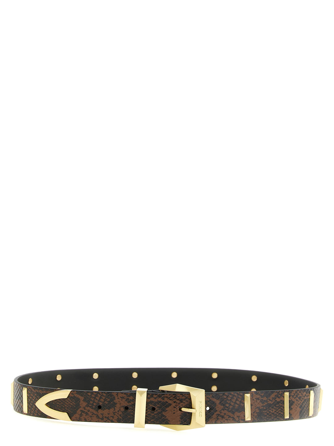 Pinko Python Print Belt Belts - Gray | aa96d8ff9e6e313aeec2fe492b61cd6c61a595fd