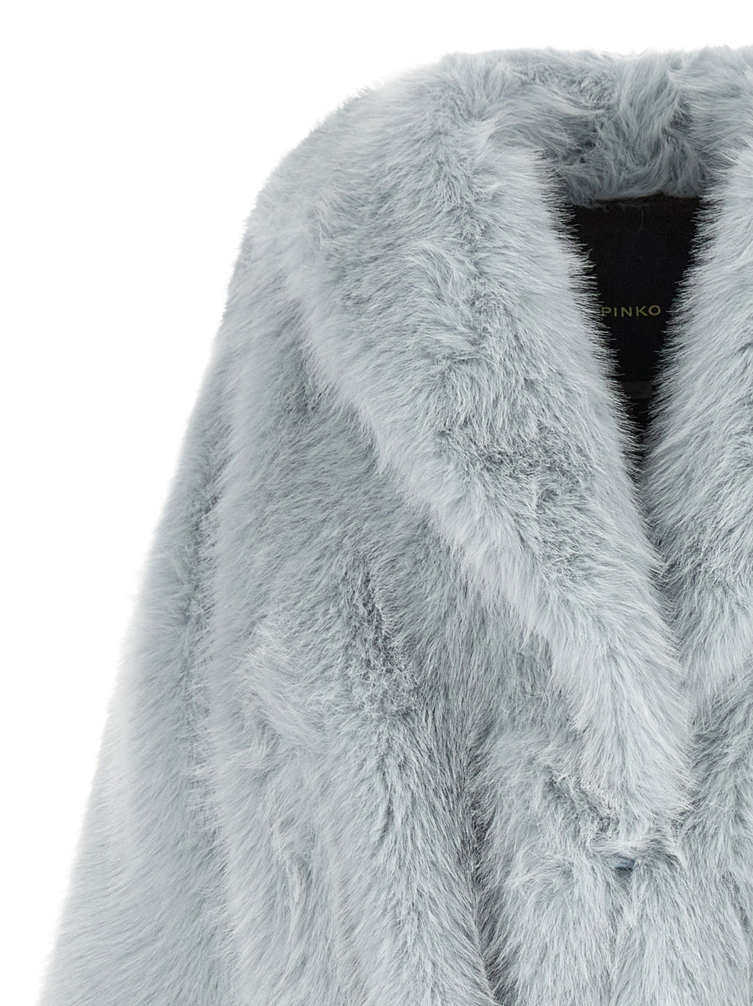 Pinko Faux  Blouson Fur - Light Blue | 1e80f52c11171d81037a24f49c8bc9f3d693db7d