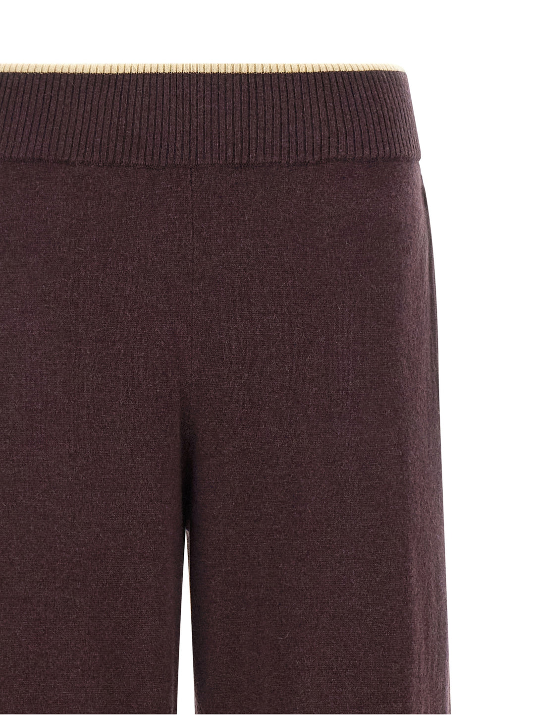 Pinko Mélange Knit Pants - Purple | 79cdfd34ddeb476a92576b67ab94f696c041310c