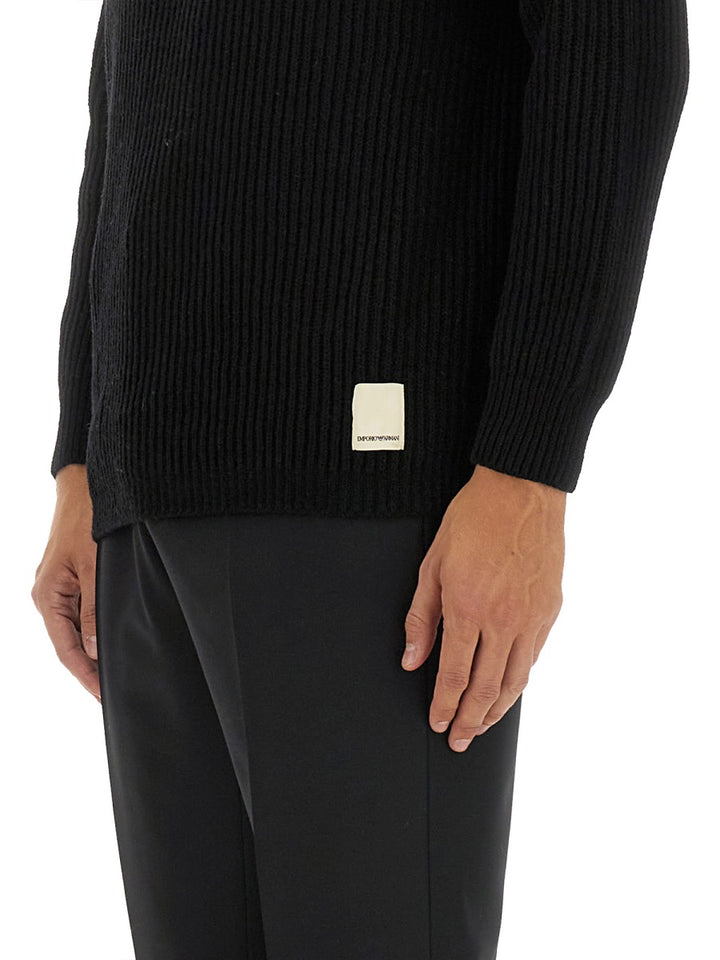 Emporio Armani Sweaters - Black | Wanan Luxury