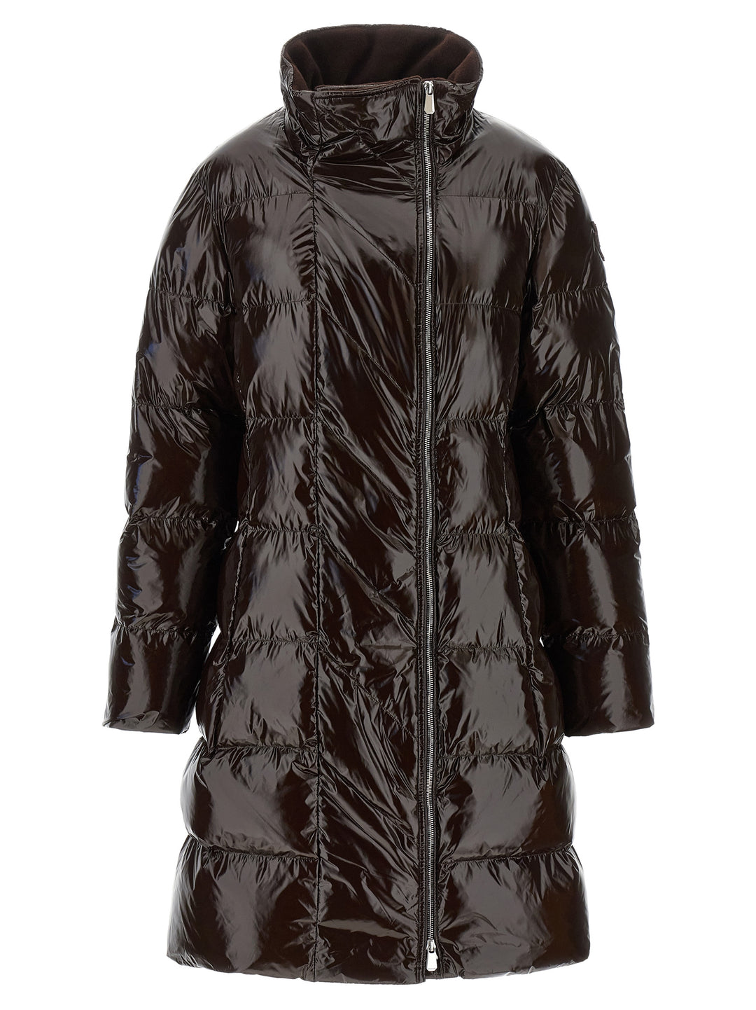 Pinko Love Birds Puffer Jackets - Brown | 1d1745aafd0575029a46d708721e333141df2a7a