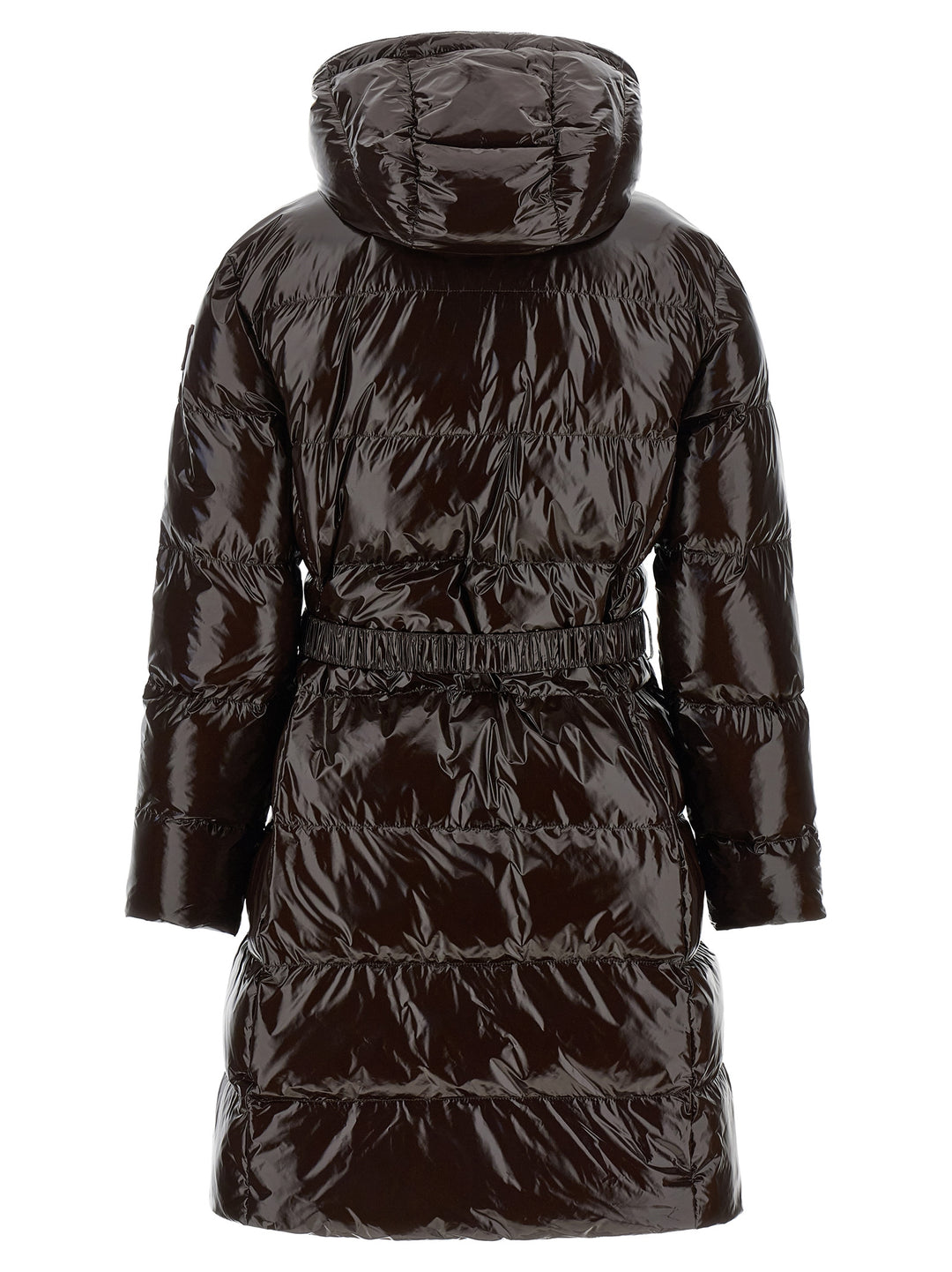 Pinko Love Birds Puffer Jackets - Brown | 2aba5d18109daa738176176409ebd0e1ff37a391