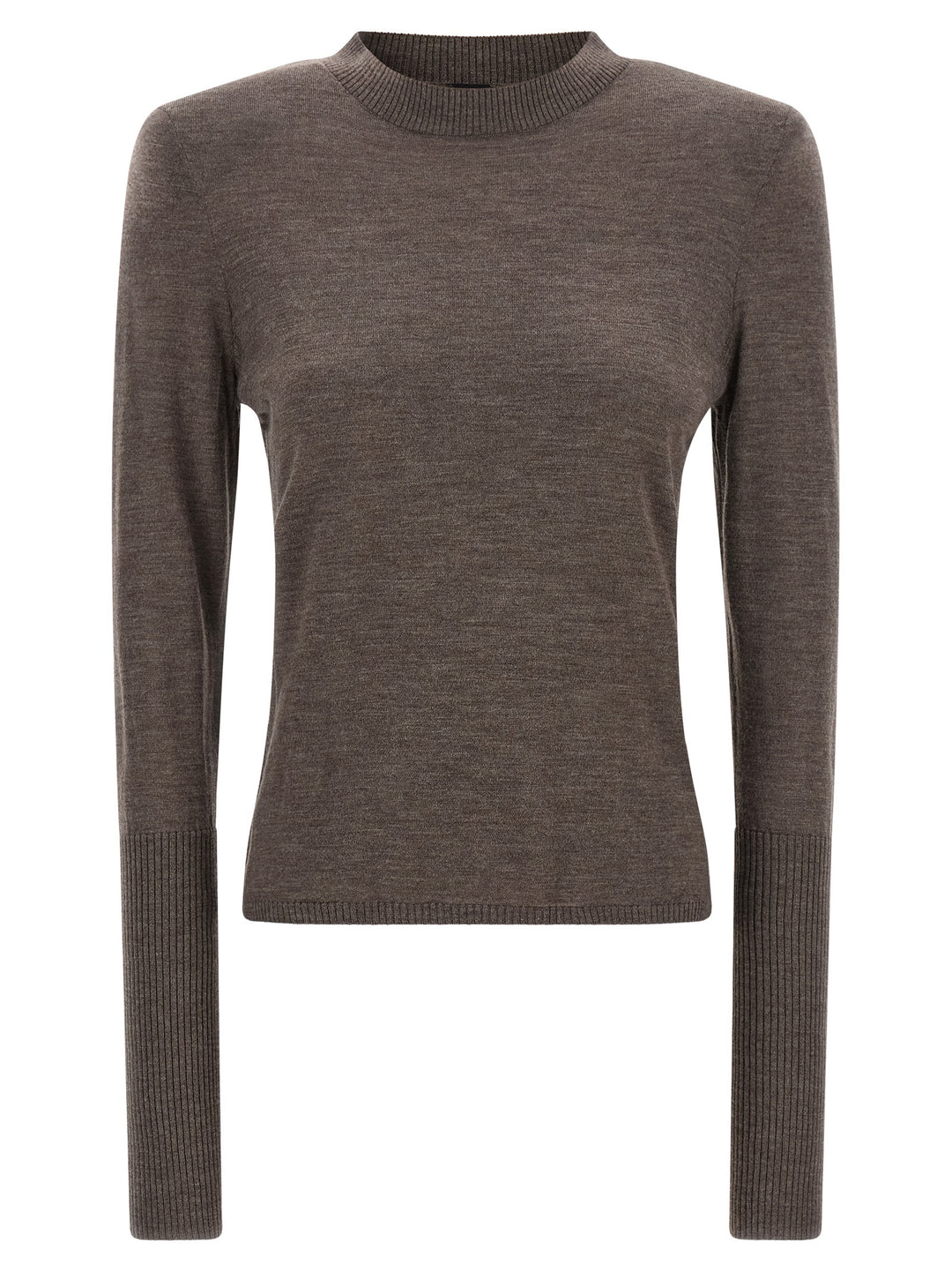 Pinko Padded Shoulder Sweater Sweaters and Cardigans - Brown | aaeeb7d7c6ccd51702f4cc70eff801398b87fa97