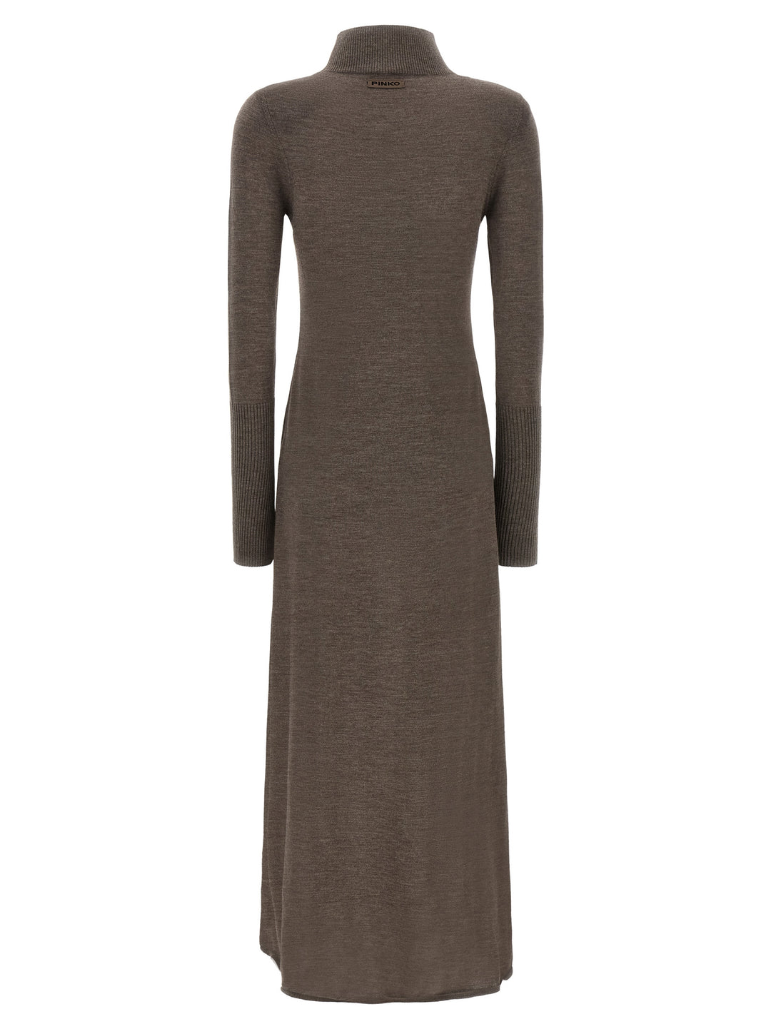 Pinko Turtleneck Dress Dresses - Beige | a77c54a66b462635e1169e4ed8edcec0f13d4383