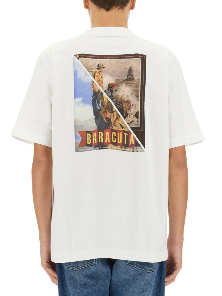 Baracuta x Barbour T shirts - White | Wanan Luxury