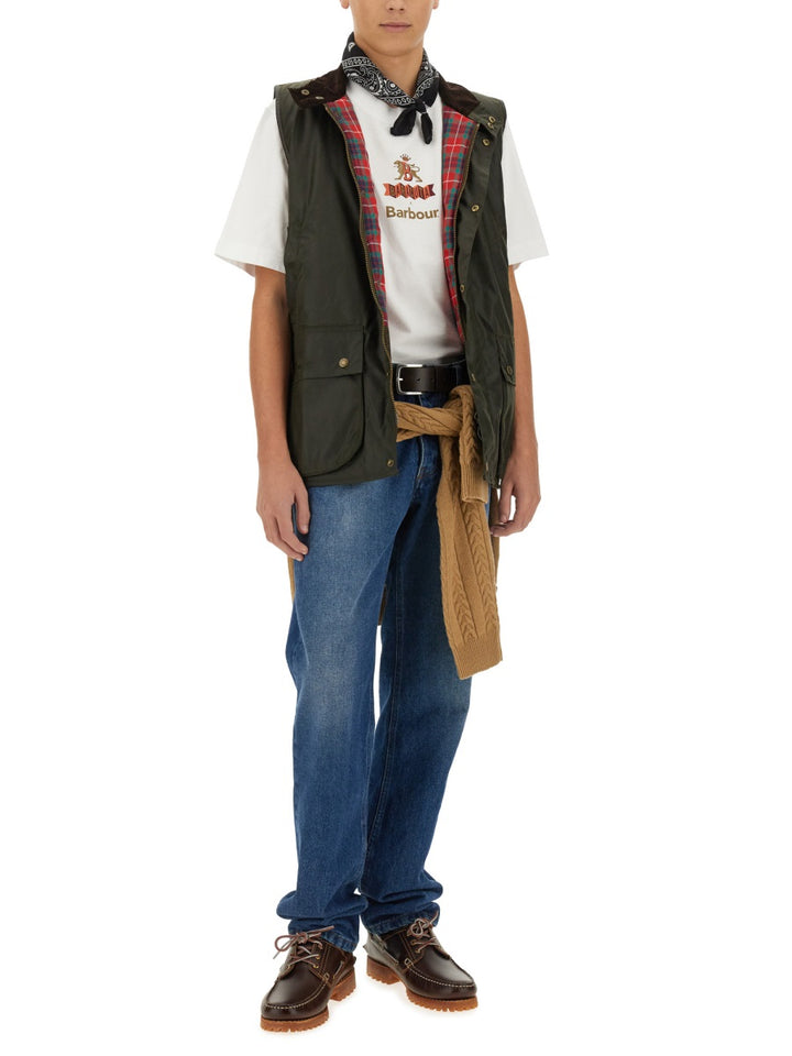 Baracuta x Barbour T shirts - White | Wanan Luxury