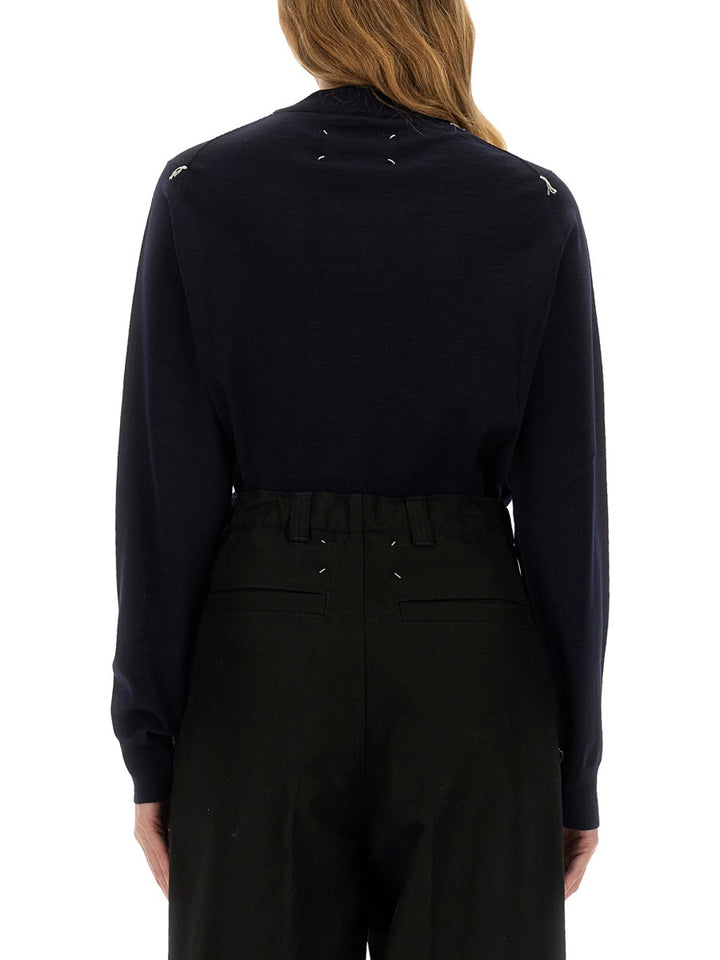 Maison Margiela Sweaters - Blue | Wanan Luxury