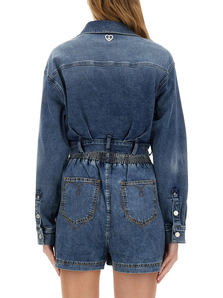 Moschino Jeans Shirts - Blue | Wanan Luxury