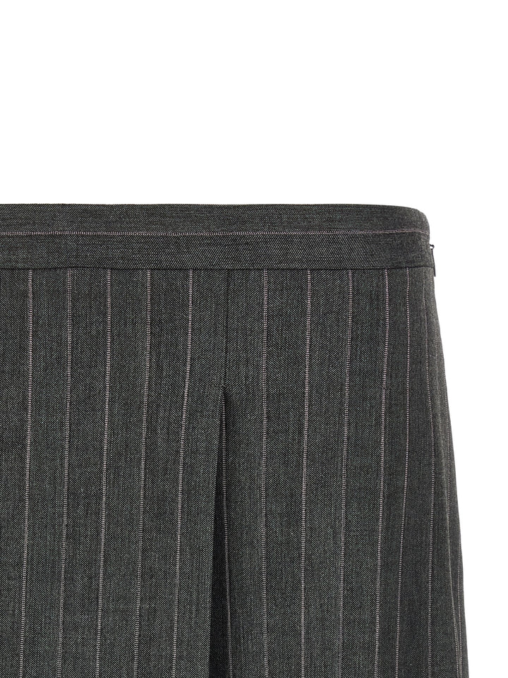 Pinko Pinstripe Skirt Skirts - Gray | 8c442398efc38d4570e0d4fea2185ca3a1bbe40e