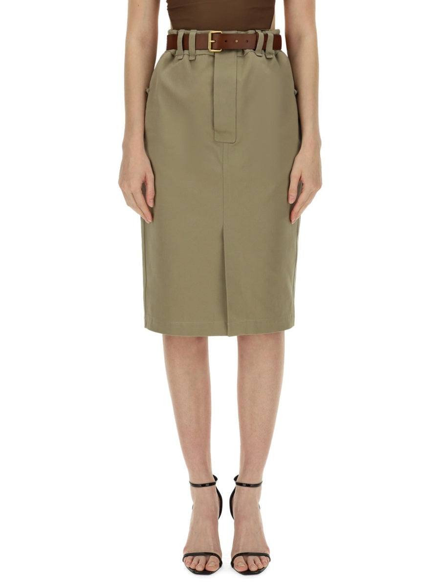 Saint Laurent Skirts - Beige | Wanan Luxury