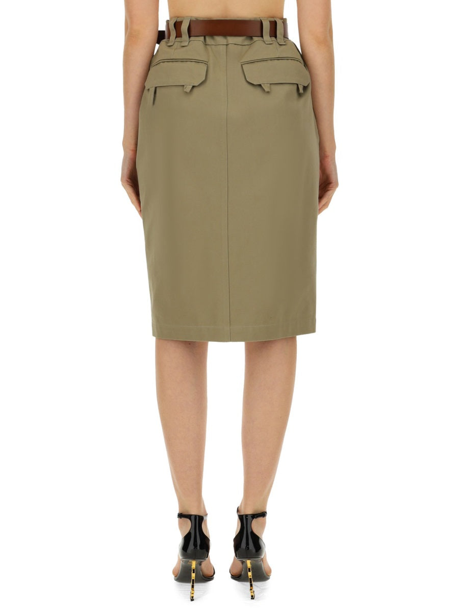 Saint Laurent Skirts - Beige | Wanan Luxury