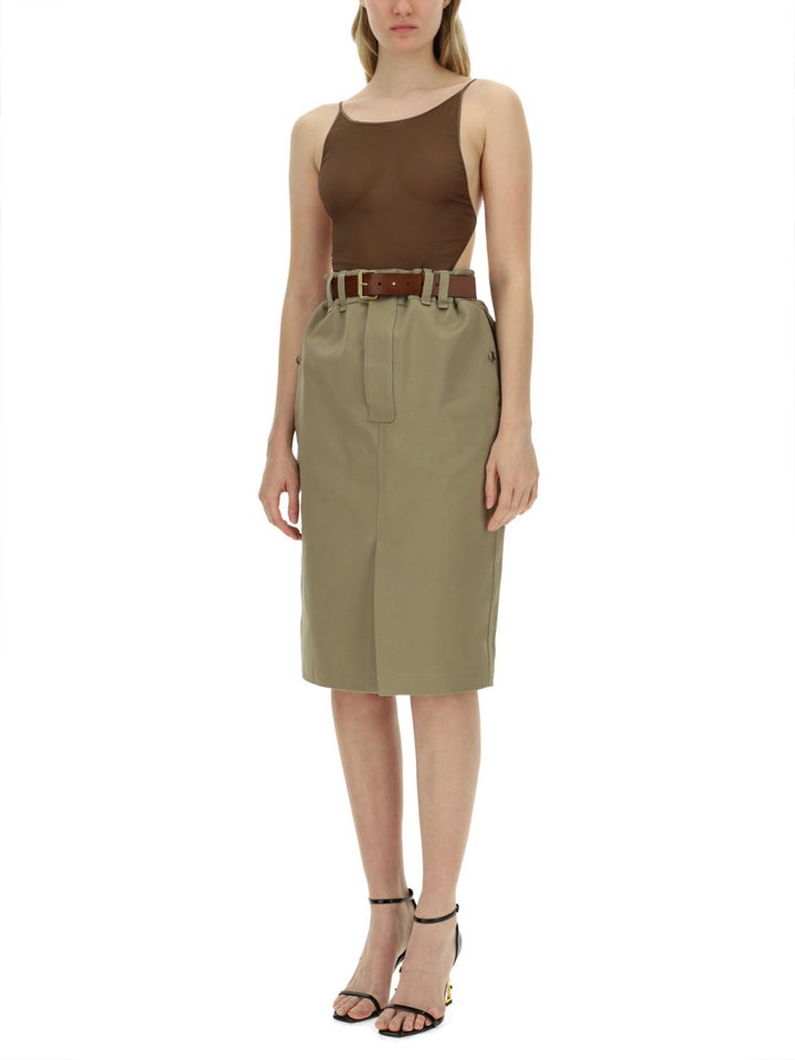 Saint Laurent Skirts - Beige | Wanan Luxury