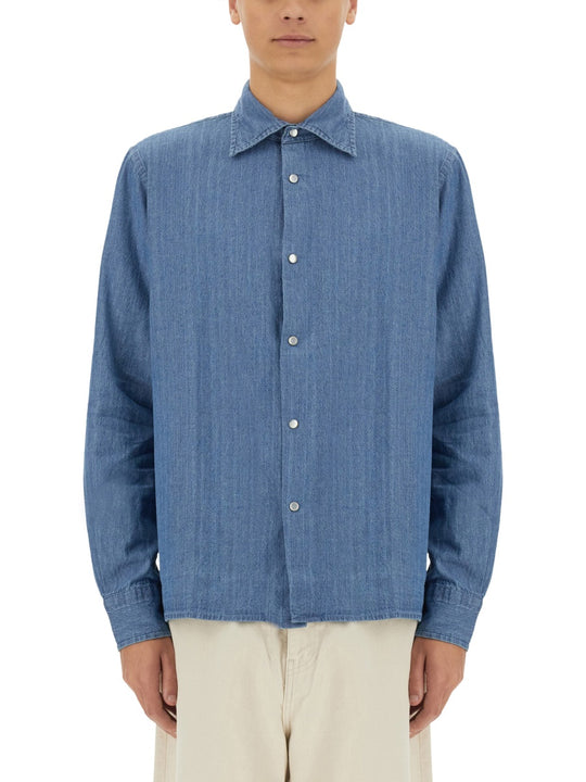 Denim "West" Shirt