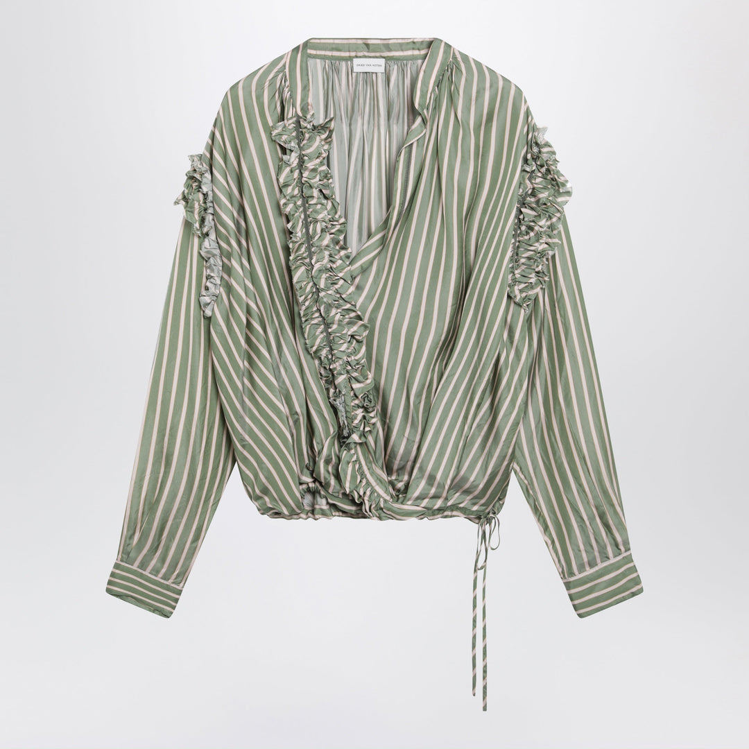 Dries Van Noten Shirts & Tops - Green | bdf2a2f9484e22100186284c639f3e2808f4ccbc