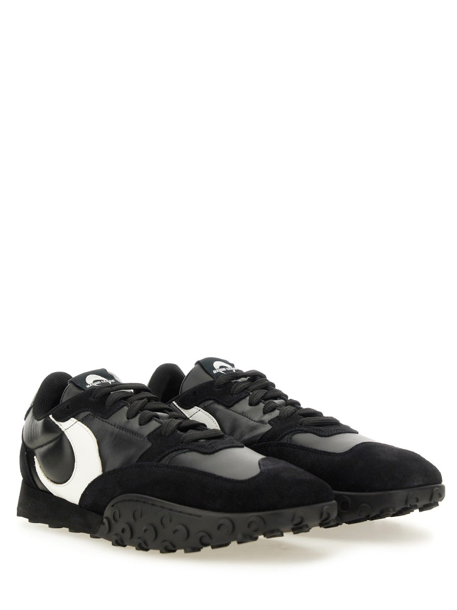 Marine Serre Sneakers - Black | Wanan Luxury