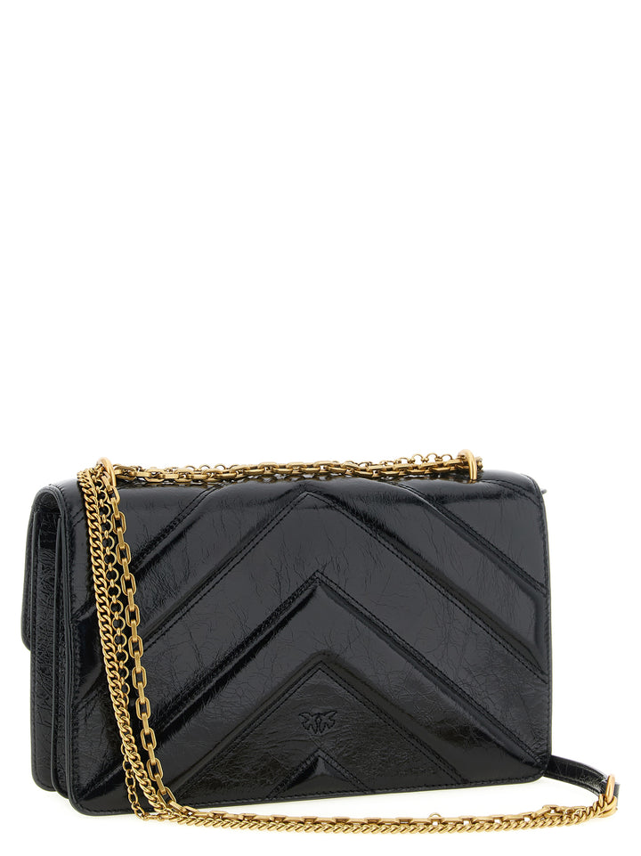 Pinko Love Shoulder Bags - Black | 5b8cc89b3723ac2b7134f20a087e5a6d0e36e717
