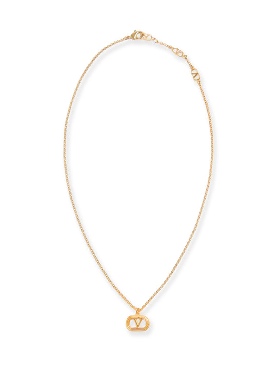 Valentino Garavani Ovalette Metal Necklace