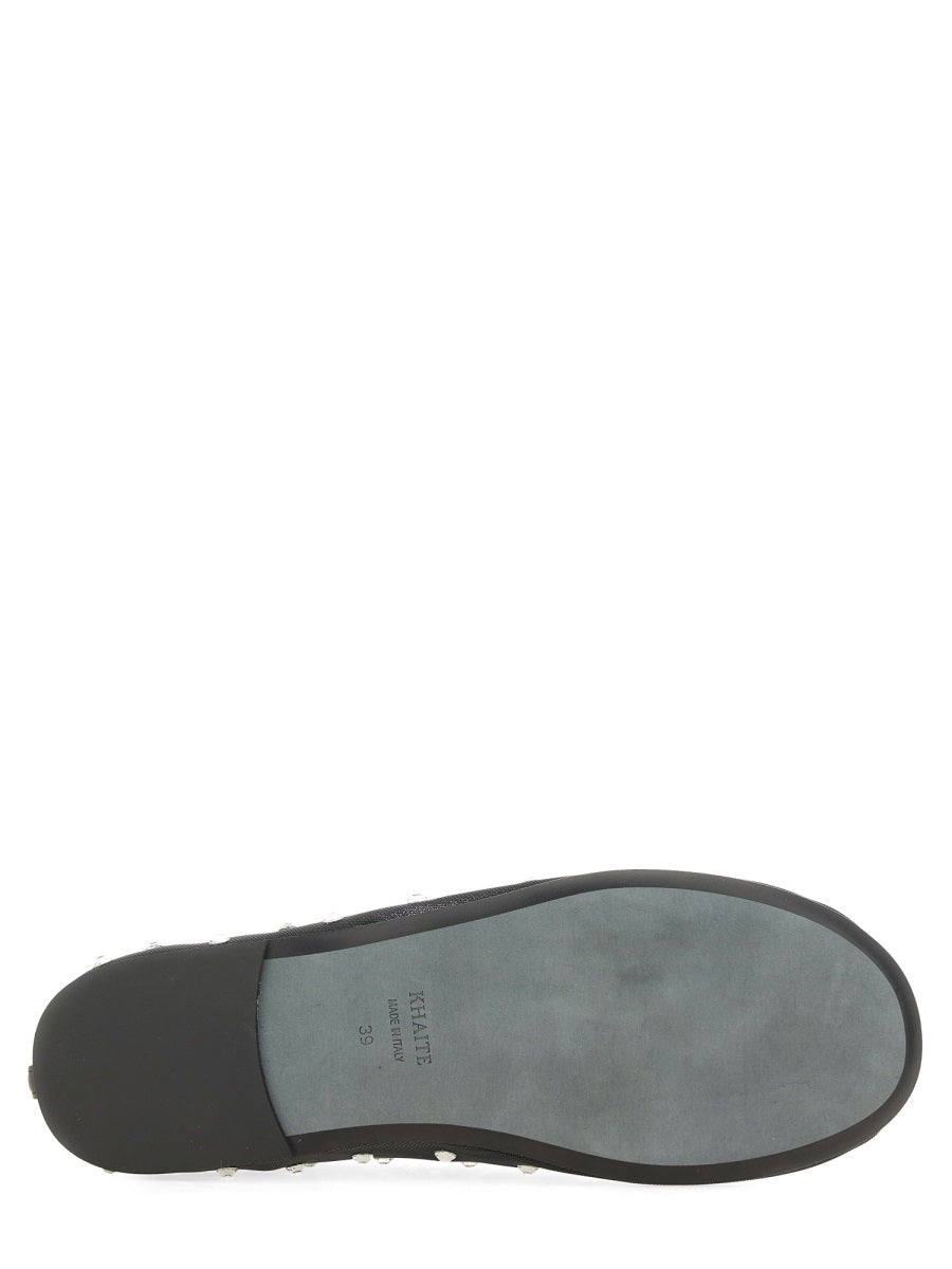 Khaite Flat Shoes - Black | Wanan Luxury