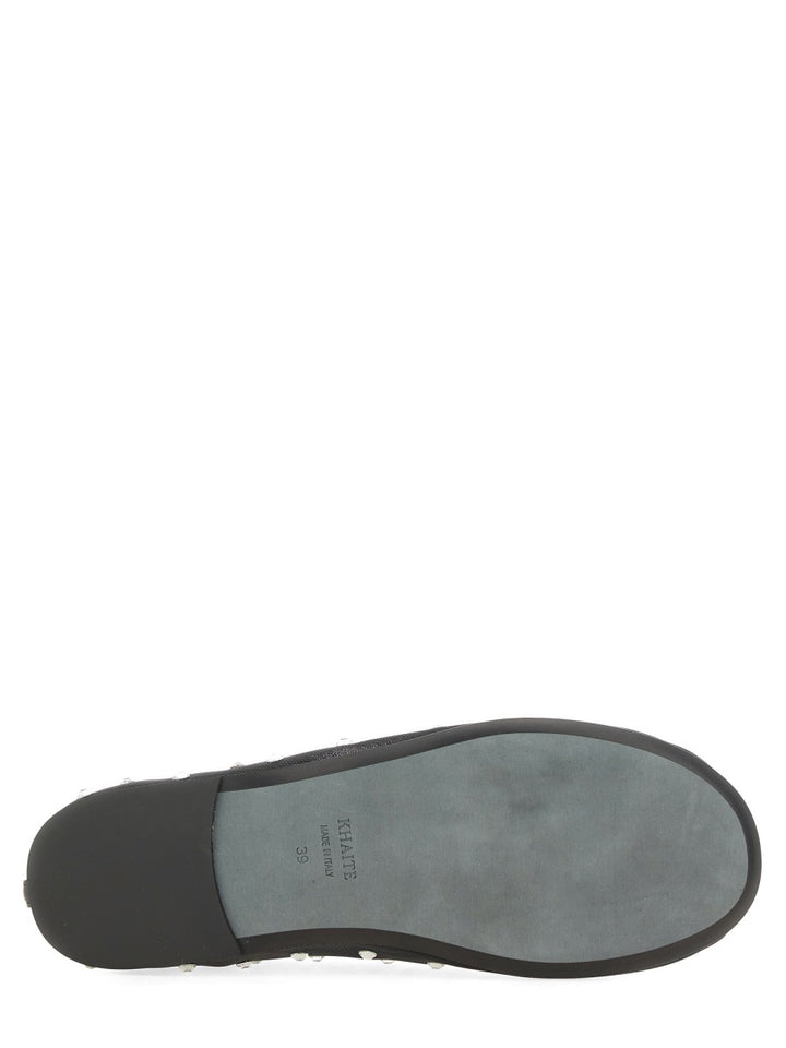 Khaite Flat Shoes - Black | Wanan Luxury