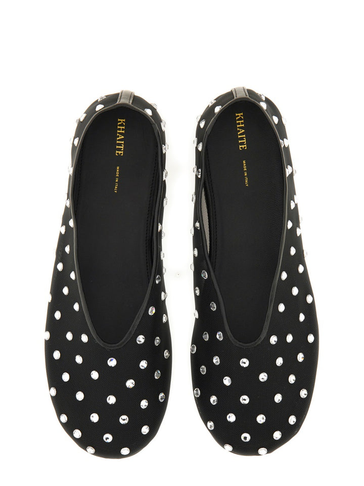 Khaite Flat Shoes - Black | Wanan Luxury