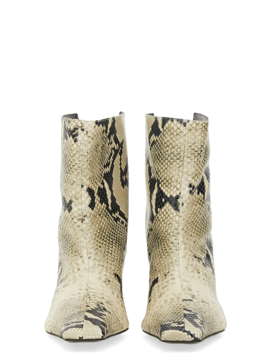 Khaite Boots - Animal Print | Wanan Luxury