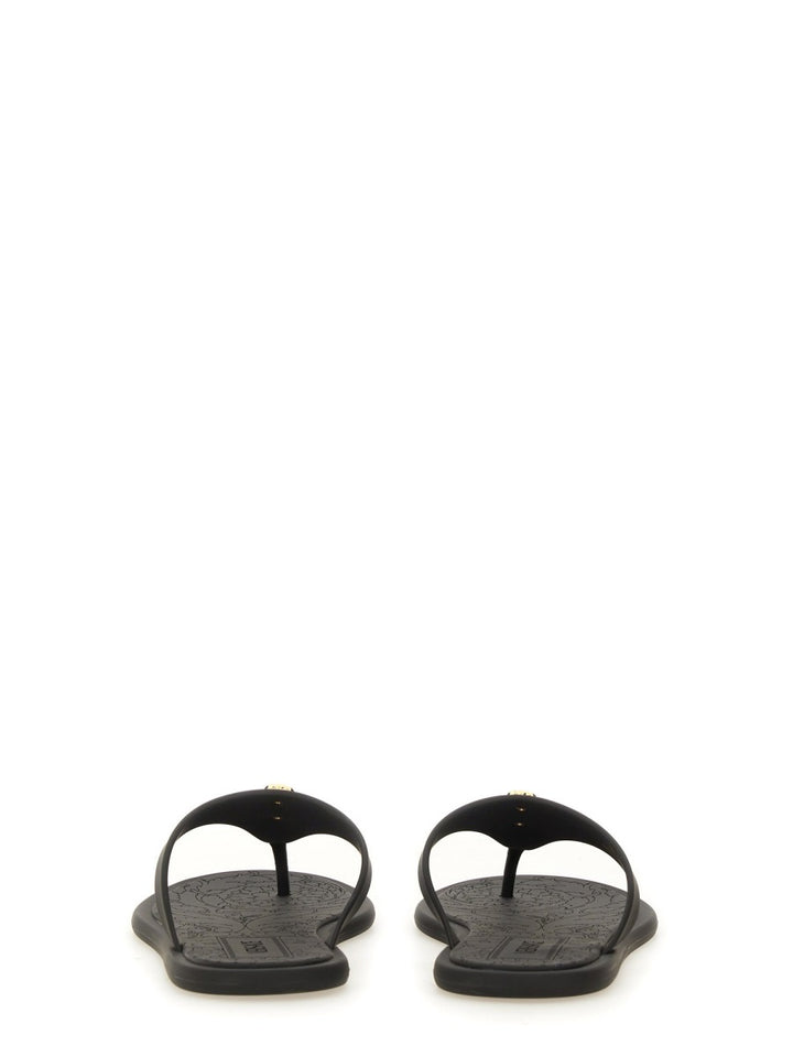 Versace Sandals - Black | Wanan Luxury