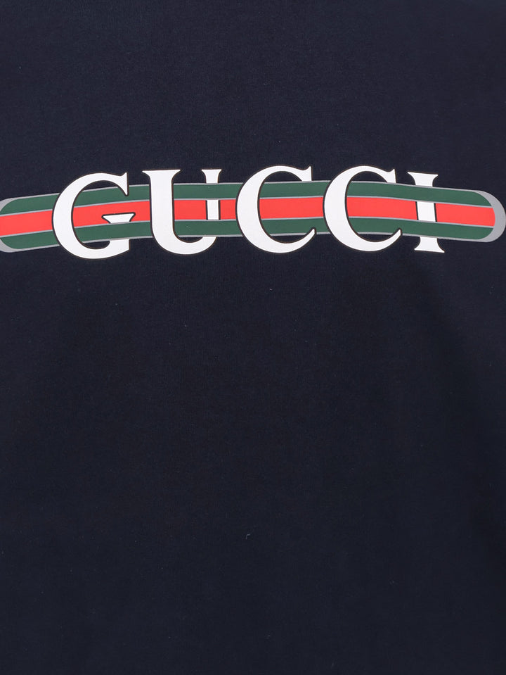Gucci T-shirts and Polos - Blue and green | 4ee34a396ef6fa5f492e2d8bb58e017f7432e4a1