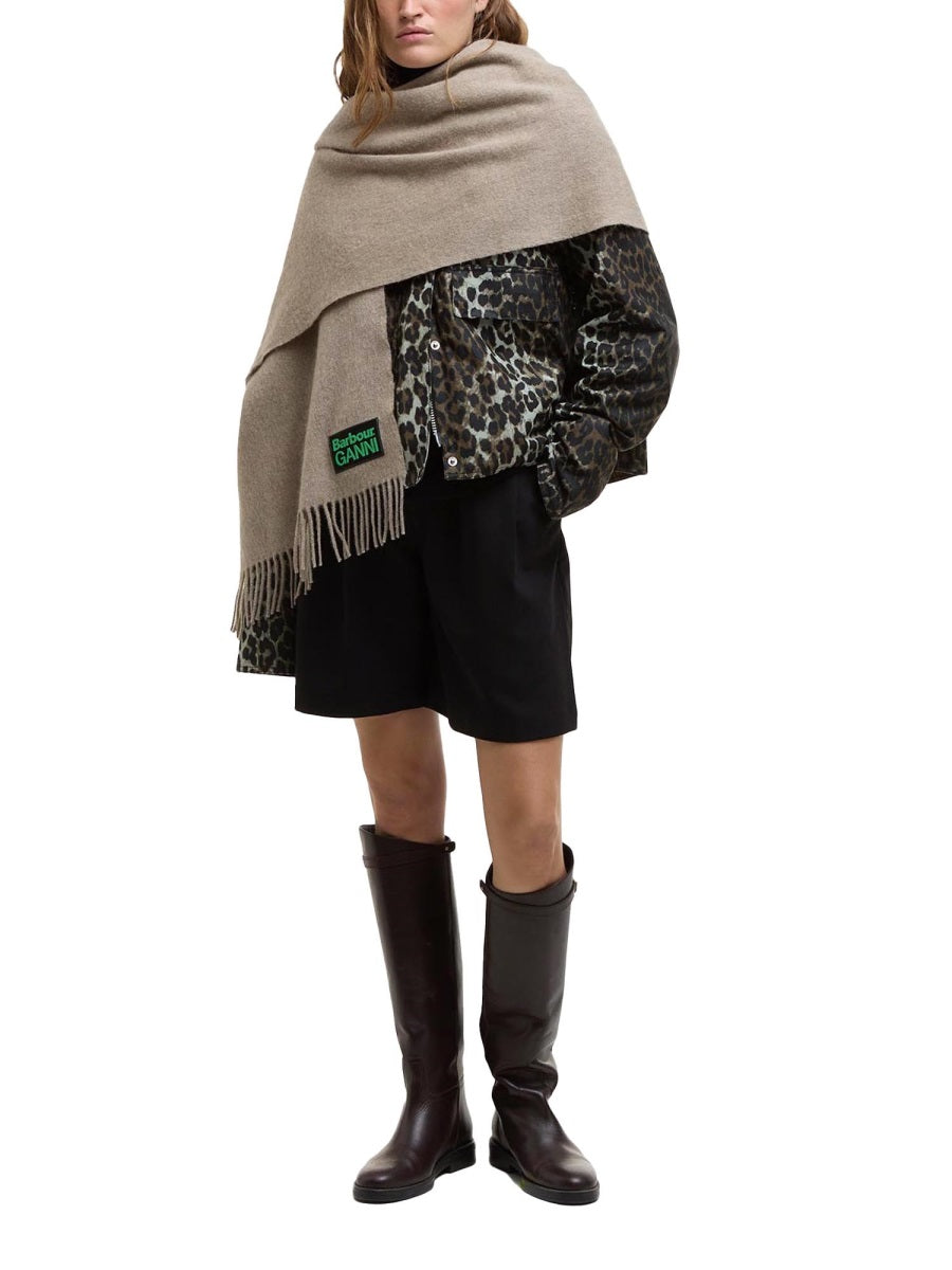 Barbour x Ganni Scarves & Gloves - Beige | Wanan Luxury