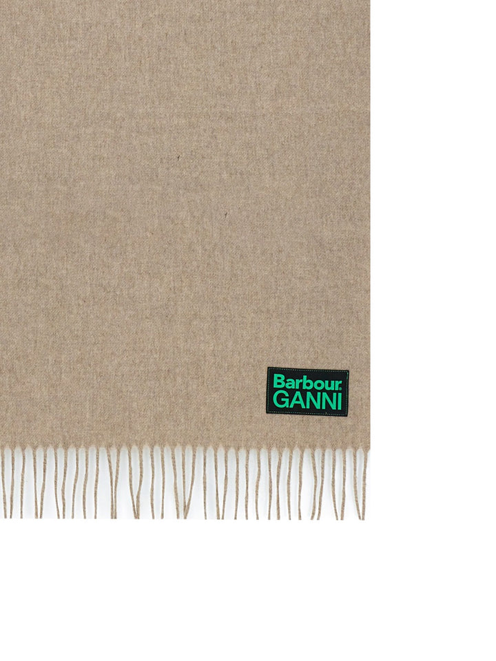 Barbour x Ganni Scarves & Gloves - Beige | Wanan Luxury