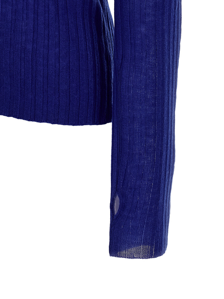 Pinko Muggito Sweaters and Cardigans - Blue | d3ebc8545e14f227c33a1543a61103001b0c7903