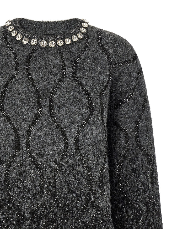 Pinko Renault Sweaters and Cardigans - Gray | 24877e2717fb89df609dea10c2d68d95e63bb131