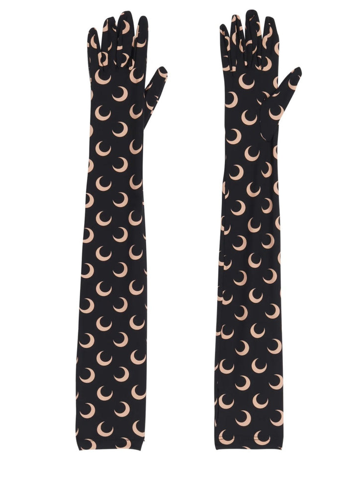 Marine Serre Scarves & Gloves - Black | Wanan Luxury