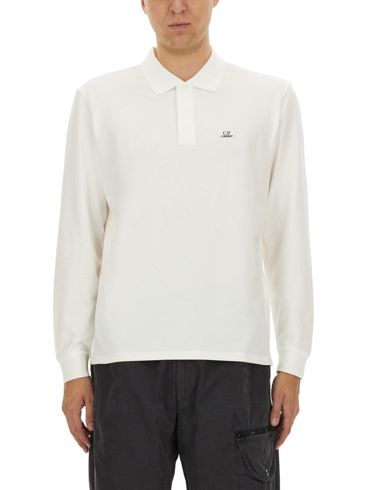 C.P. Company Polo - White | Wanan Luxury