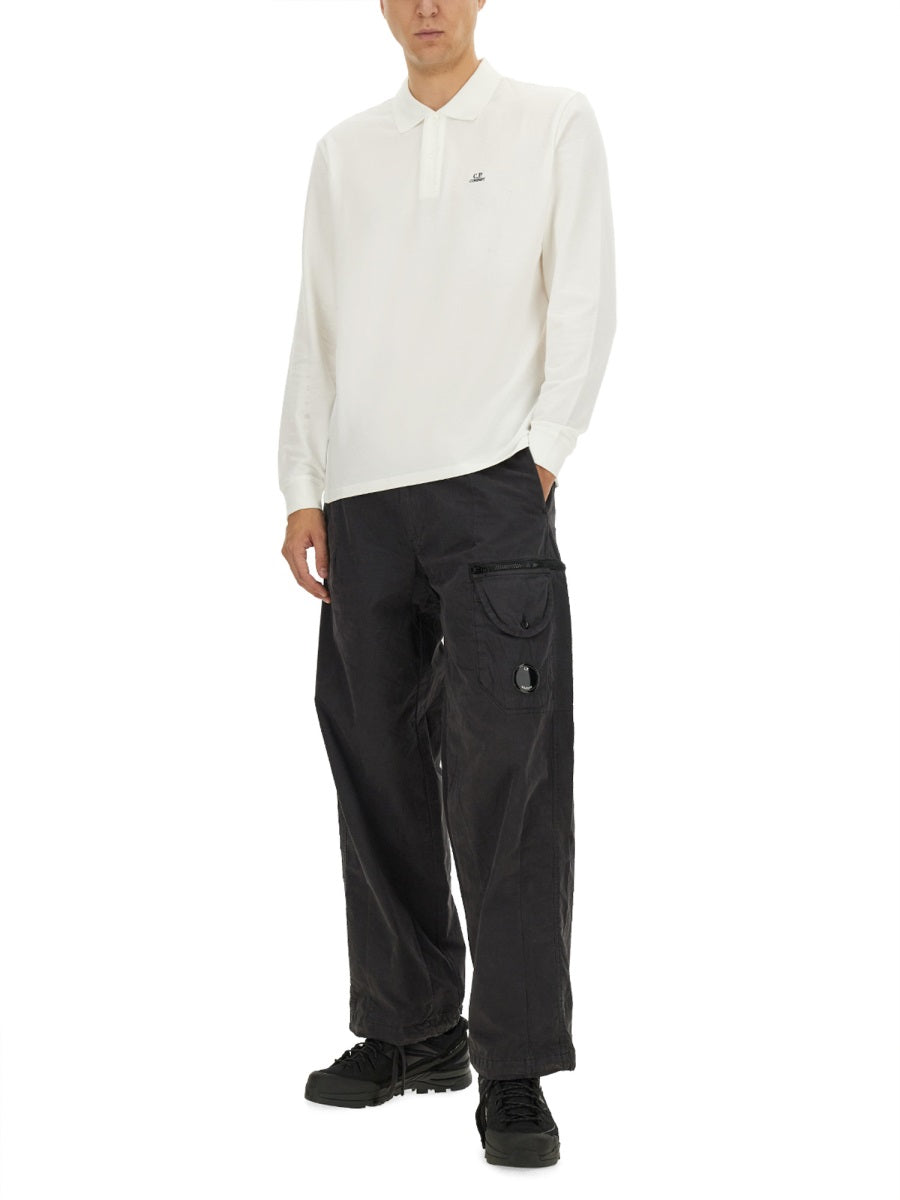 C.P. Company Polo - White | Wanan Luxury