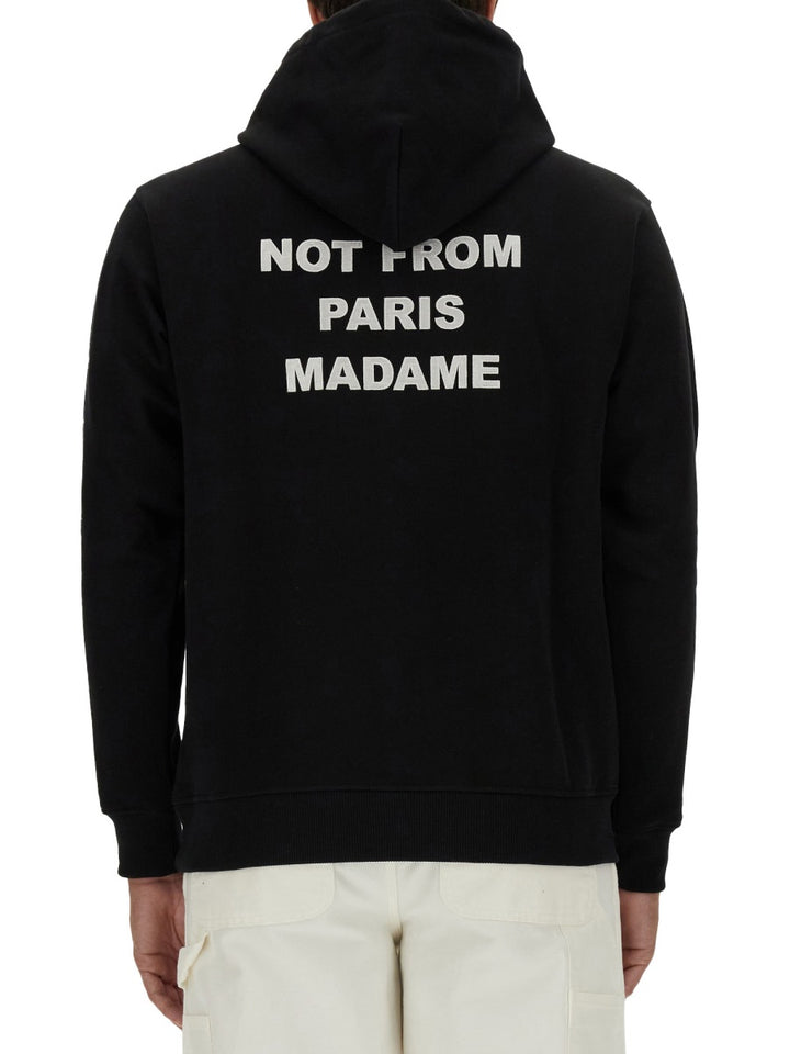 Drôle De Monsieur Sweatshirts - Black | Wanan Luxury