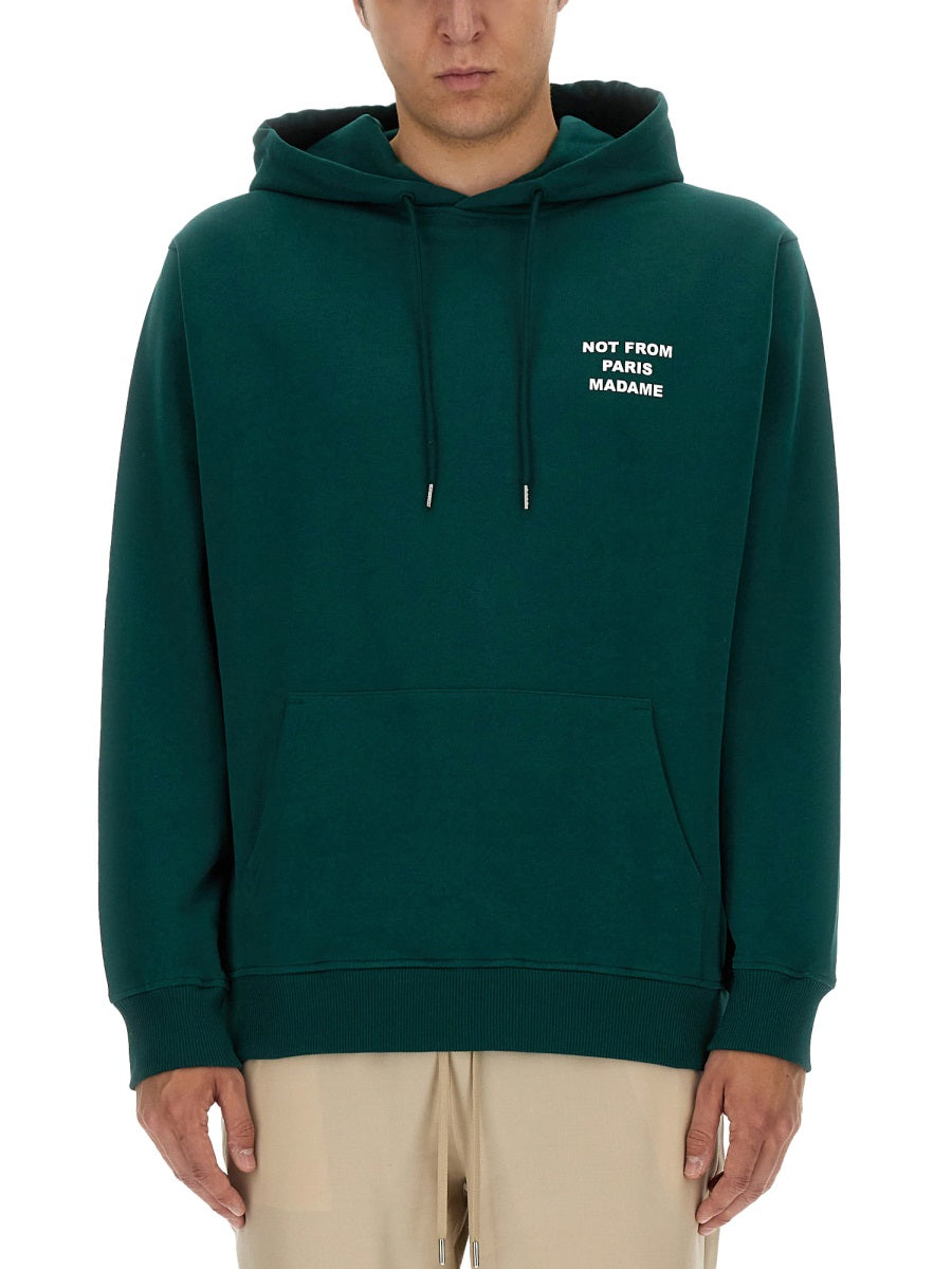 Drôle De Monsieur Sweatshirts - Green | Wanan Luxury