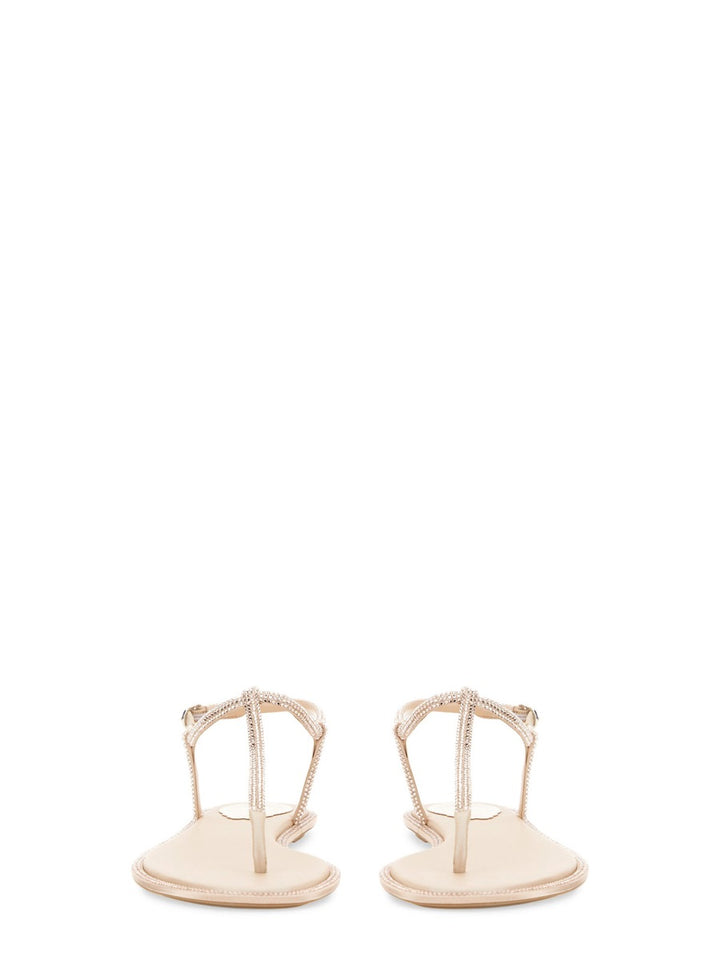 René Caovilla Sandals - Neutral | Wanan Luxury