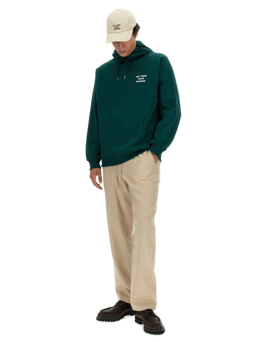 Drôle De Monsieur Sweatshirts - Green | Wanan Luxury