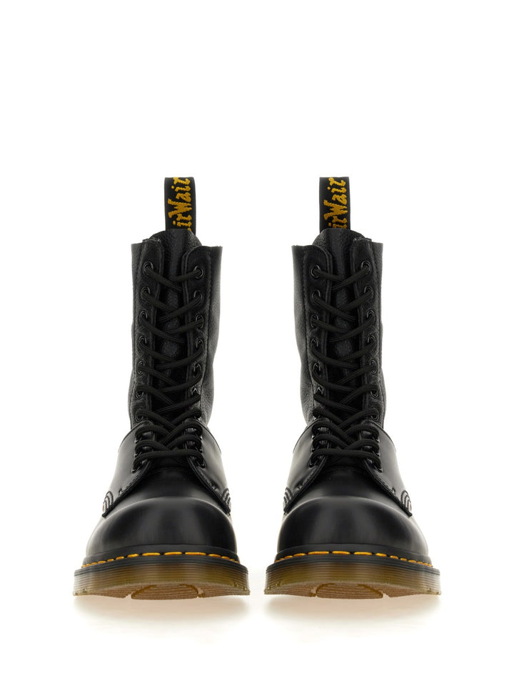 MM6 x Dr. Martens Boots - Black | Wanan Luxury