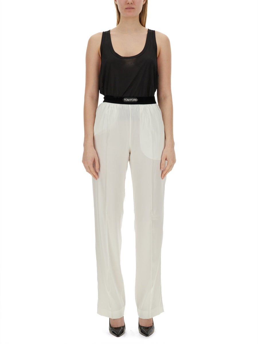 Tom Ford Pants - White | Wanan Luxury