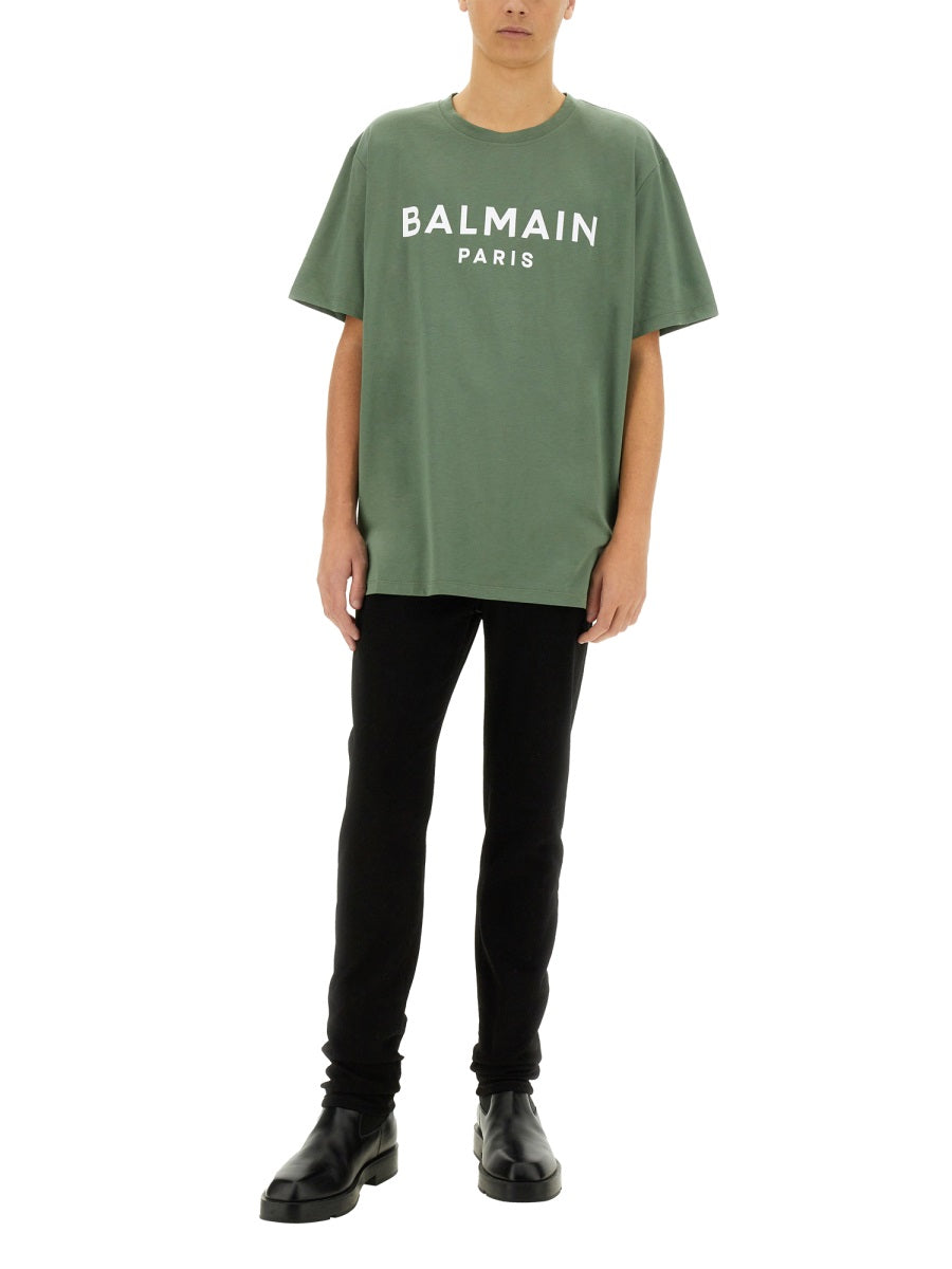 Balmain T shirts - Green | Wanan Luxury