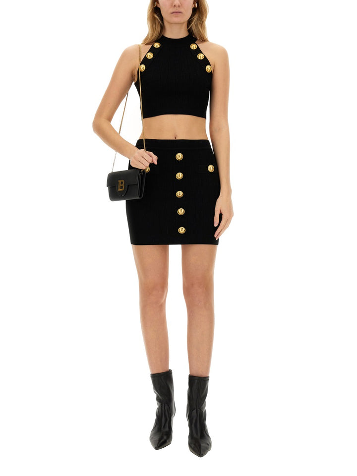 Balmain Tops - Black | Wanan Luxury