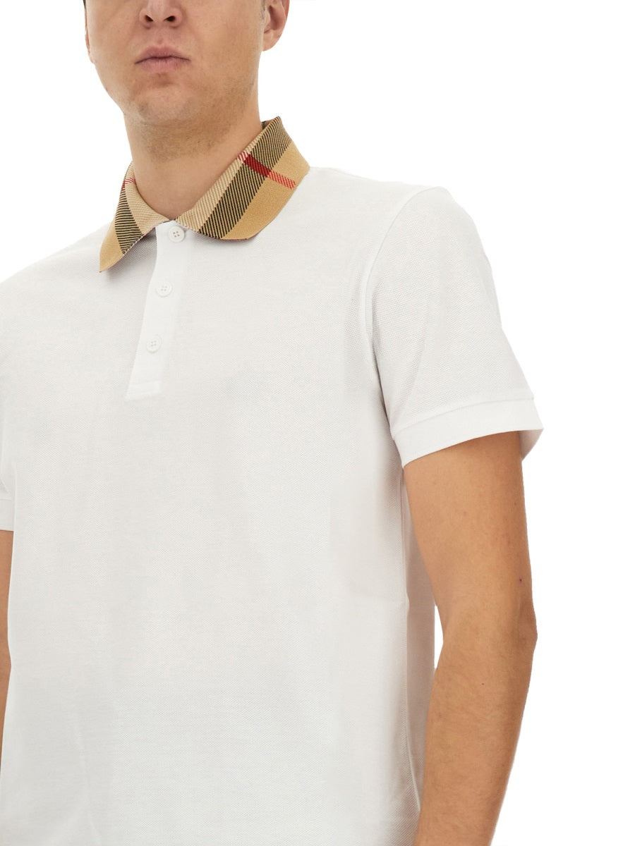 Burberry Polo - White | fde046b3bd3a85abe3910d8d1cc55d35fcaa8f1a