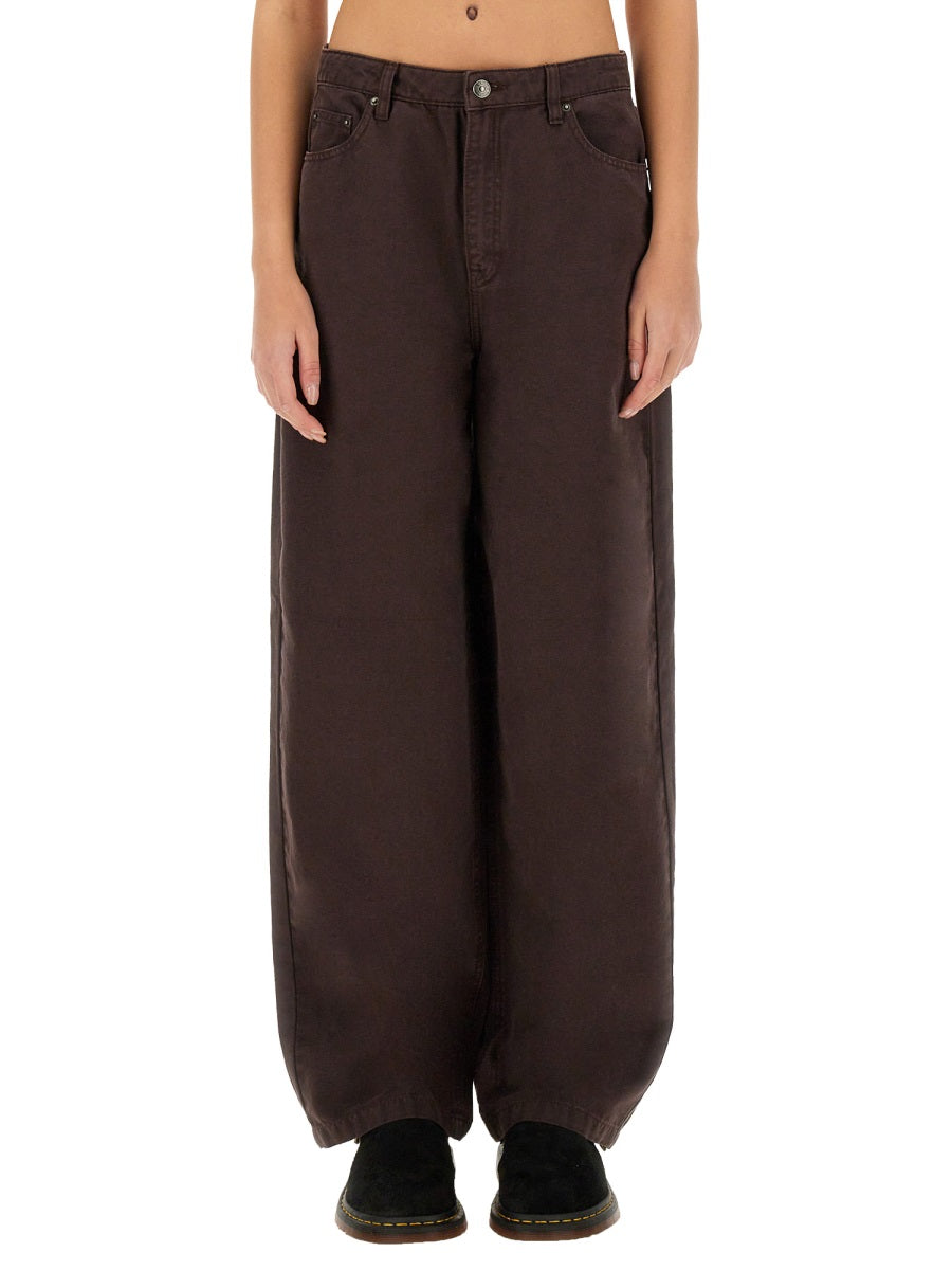 Rotate Birger Christensen Pants - Brown | Wanan Luxury