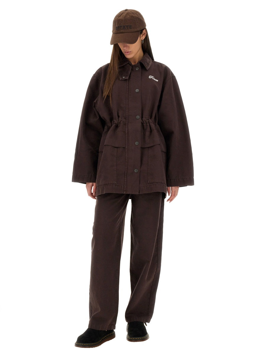 Rotate Birger Christensen Pants - Brown | Wanan Luxury